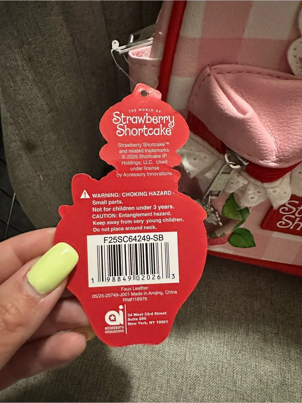 Strawberry Shortcake Mini Backpack